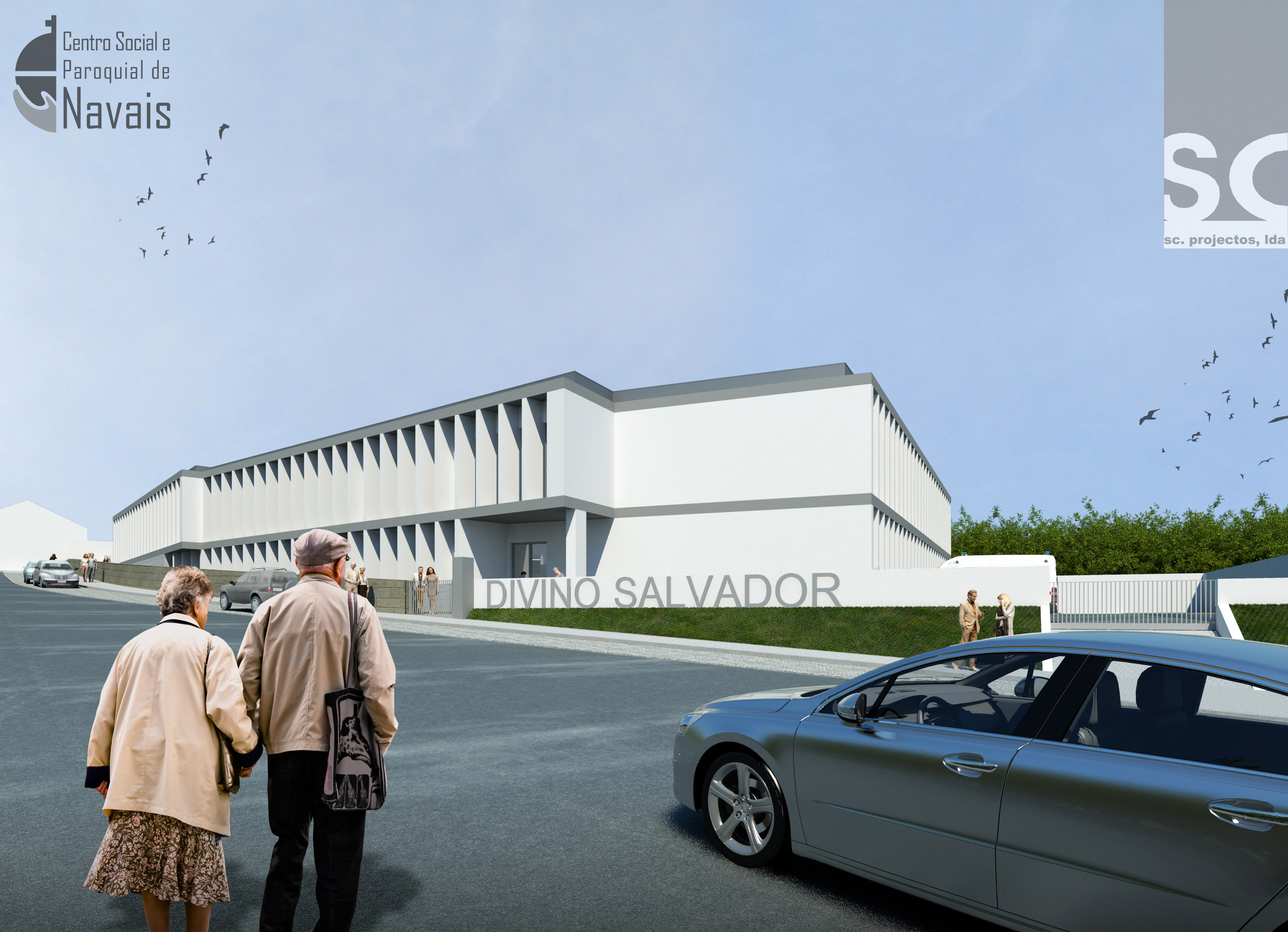 Construção do Centro Residencial Divino Salvador